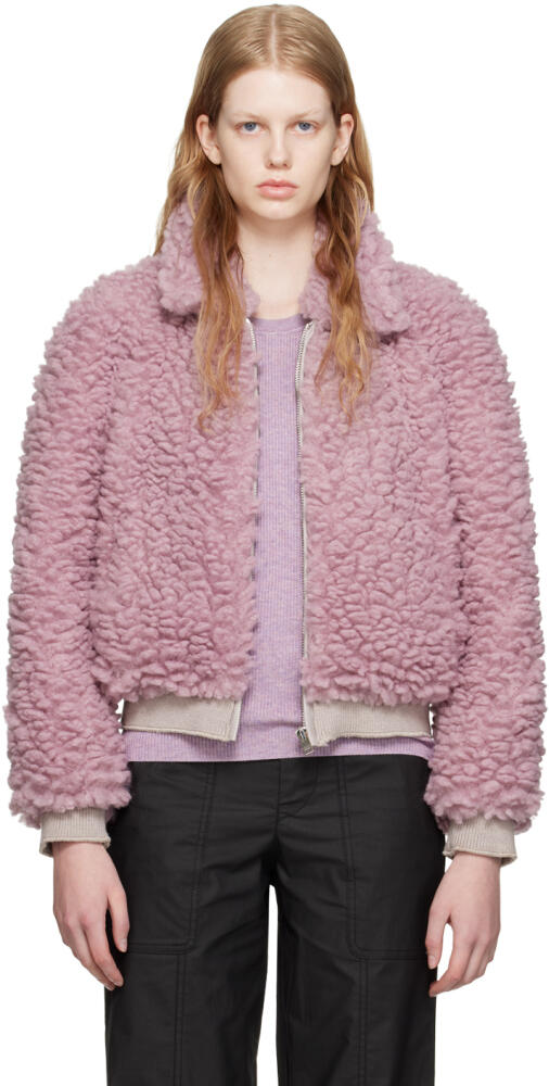 Isabel Marant Pink Salvia Bomber Jacket Cover