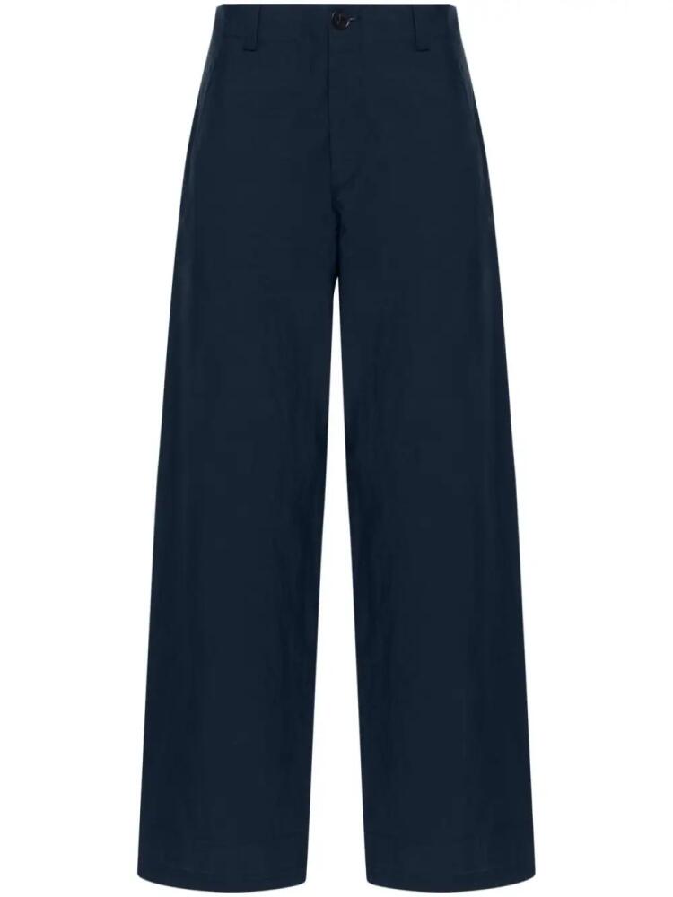 A.P.C. Mathurin straight-leg trousers - Blue Cover