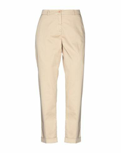 19.70 Nineteen Seventy Woman Pants Beige Cotton, Elastane Cover