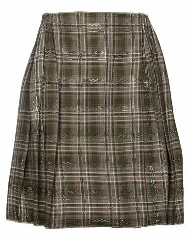 Ermanno Scervino Woman Midi skirt Military green Virgin Wool Cover