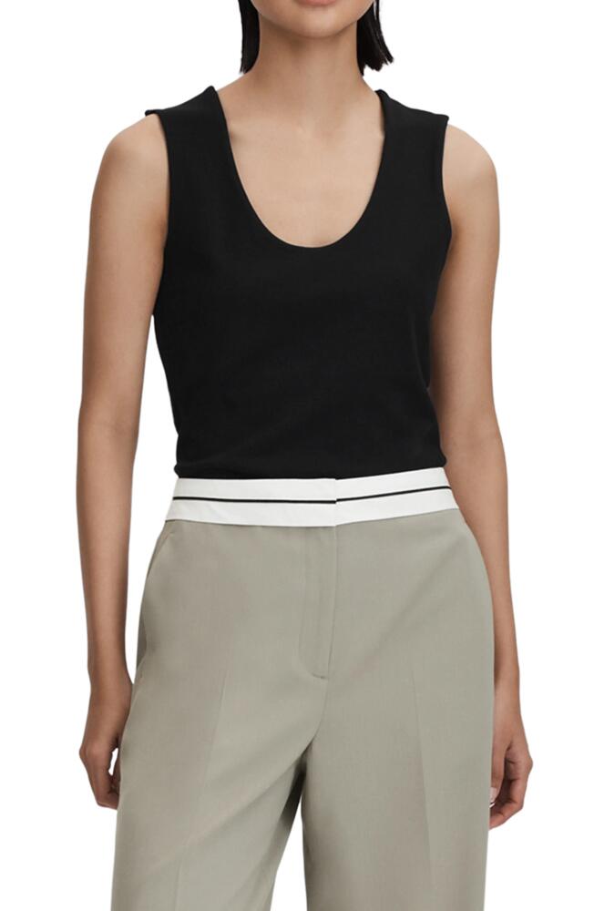 Reiss Courtney Tank in Black Cover