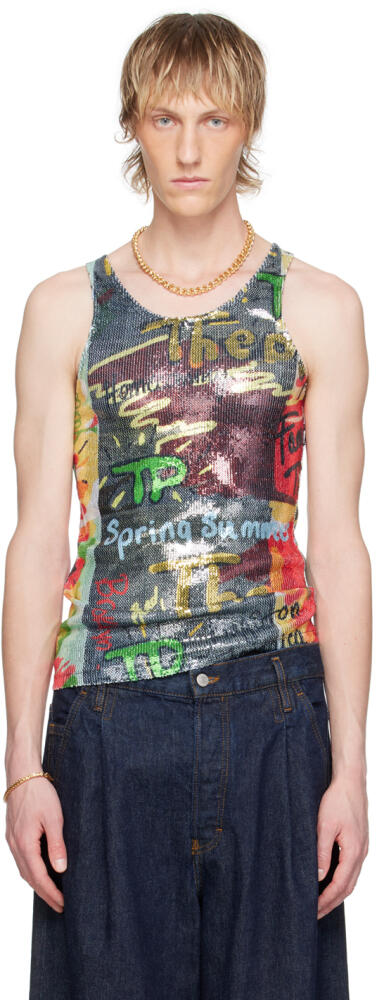 Theophilio SSENSE Exclusive Multicolor Tank Top Cover