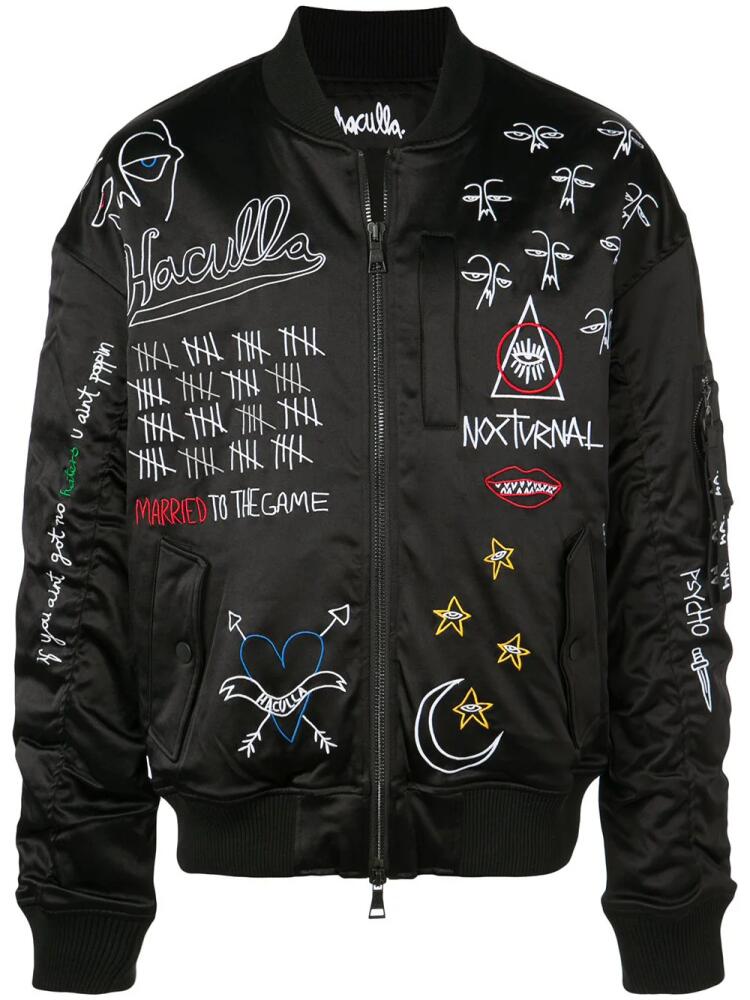 Haculla Nocturnal bomber jacket - Black Cover