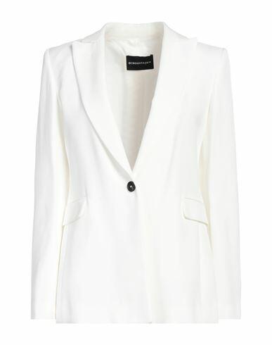 Bcbgmaxazria Woman Blazer White Viscose Cover