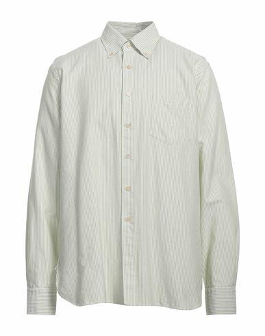 Alessandro Gherardi Man Shirt Light green Cotton Cover