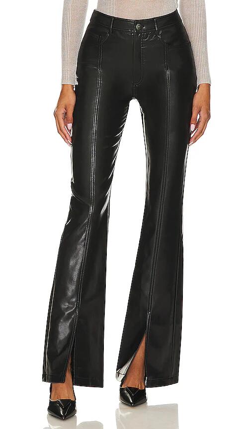 Cinq a Sept Faux Leather Shanis Pant in Black Cover