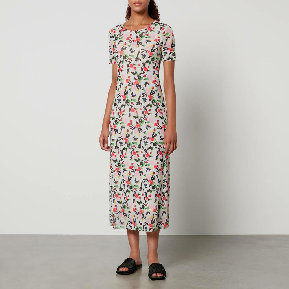 Baum und Pferdgarten Jolea Floral-Print Crepe Dress Cover