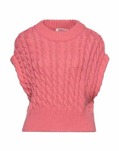 Kontatto Woman Sweater Coral Wool, Acrylic Cover