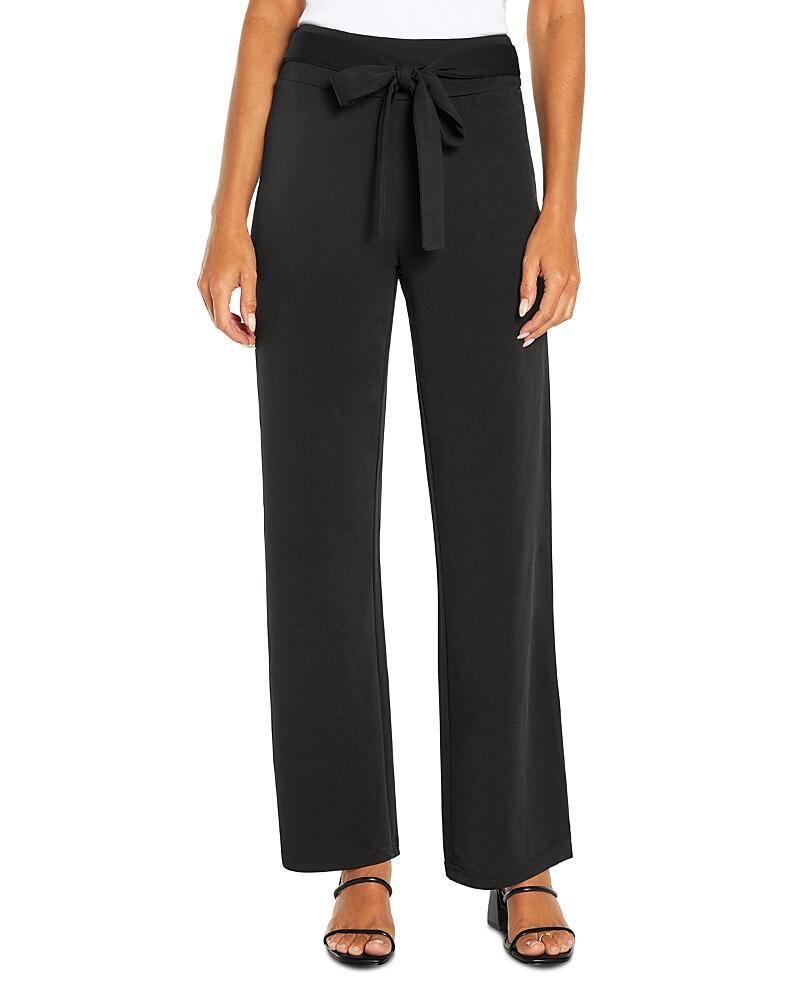 Three Dots Allison Tie Waist Wide Leg Pants Cover