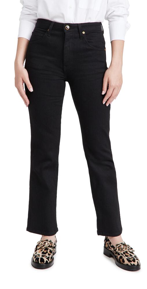 Khaite Vivian New Bootcut Flare Jeans Black Rinse Cover