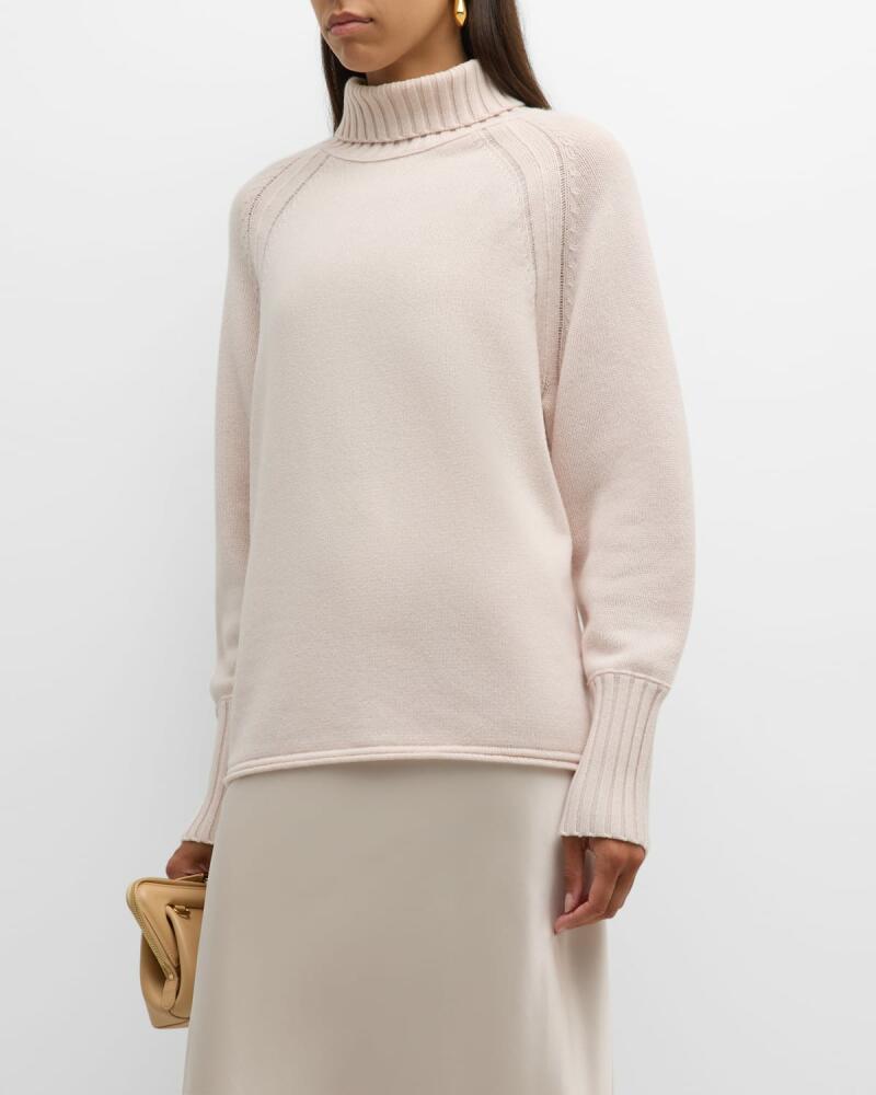 DOROTHEE SCHUMACHER Bold Volumes Turtleneck Wool-Cashmere Pullover Cover