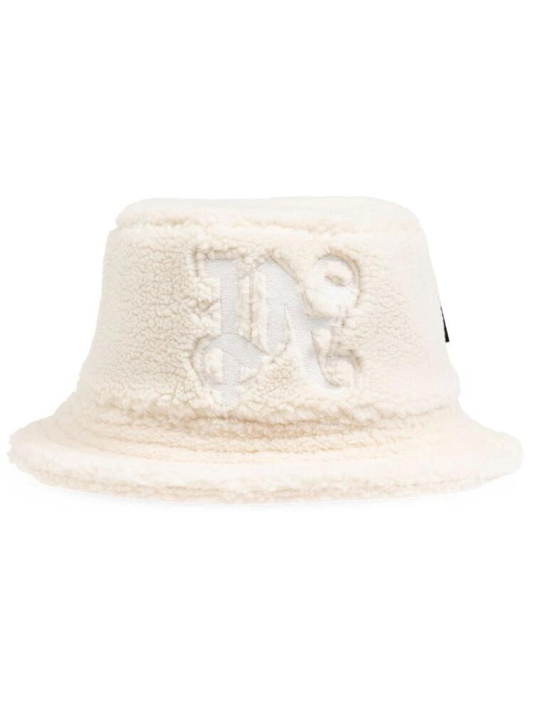 Palm Angels monogram bucket hat - Neutrals Cover