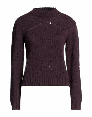 Eleventy Woman Sweater Purple Wool, Viscose, Cashmere Cover