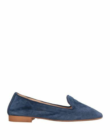 Formentini Woman Loafers Midnight blue Soft Leather Cover