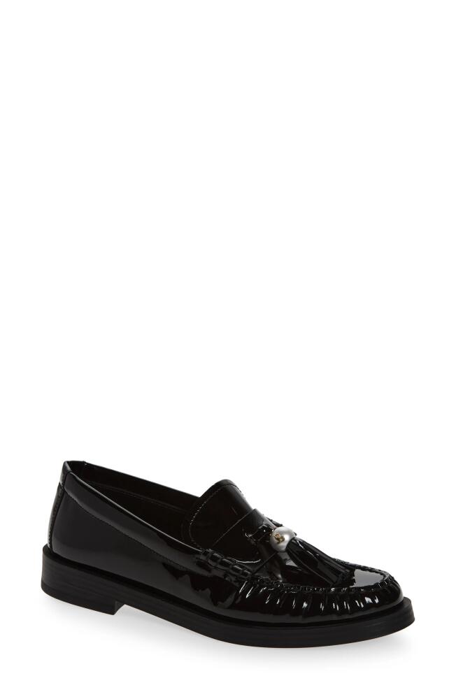 Jimmy Choo Addie Tassel Loafer in Black Cover