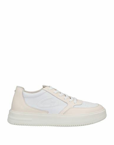 Docksteps Man Sneakers Cream Soft Leather Cover