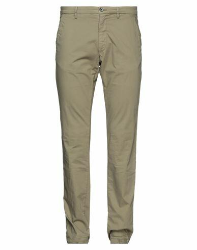 Mason's Man Pants Military green Cotton, Elastane Cover