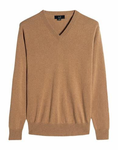 Dunhill Man Sweater Camel Cashmere Cover