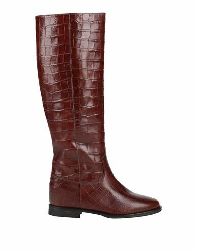 Poesie Veneziane Woman Boot Brown Leather Cover