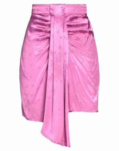 Sabina Musáyev Woman Mini skirt Fuchsia Viscose, Rayon Cover