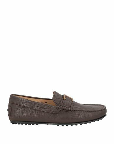 Tod's Man Loafers Dark brown Leather Cover