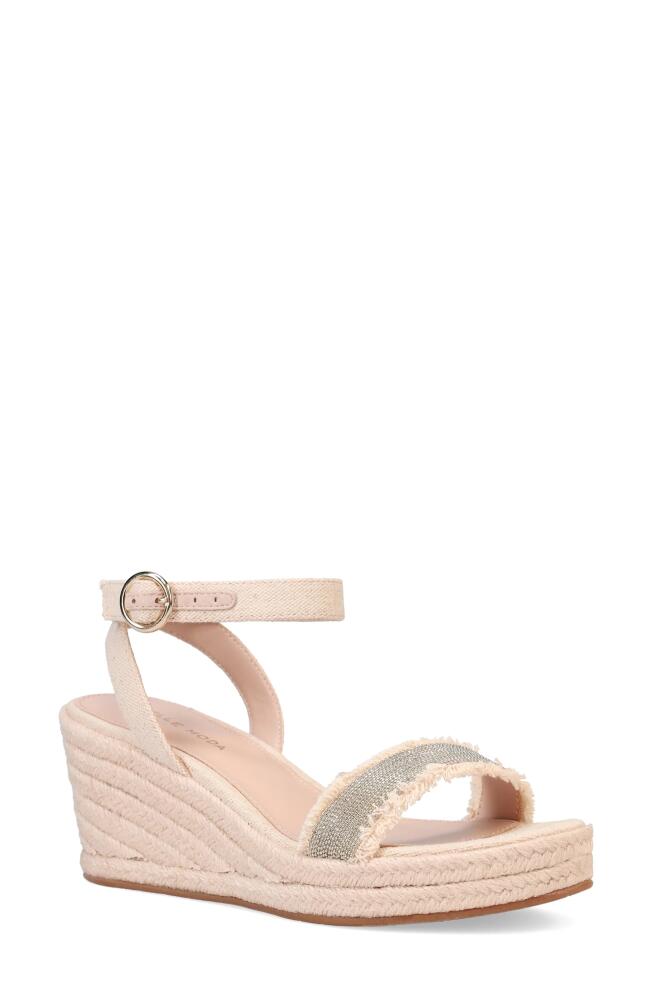 Pelle Moda Kitina Platform Wedge Sandal in Natural Cover