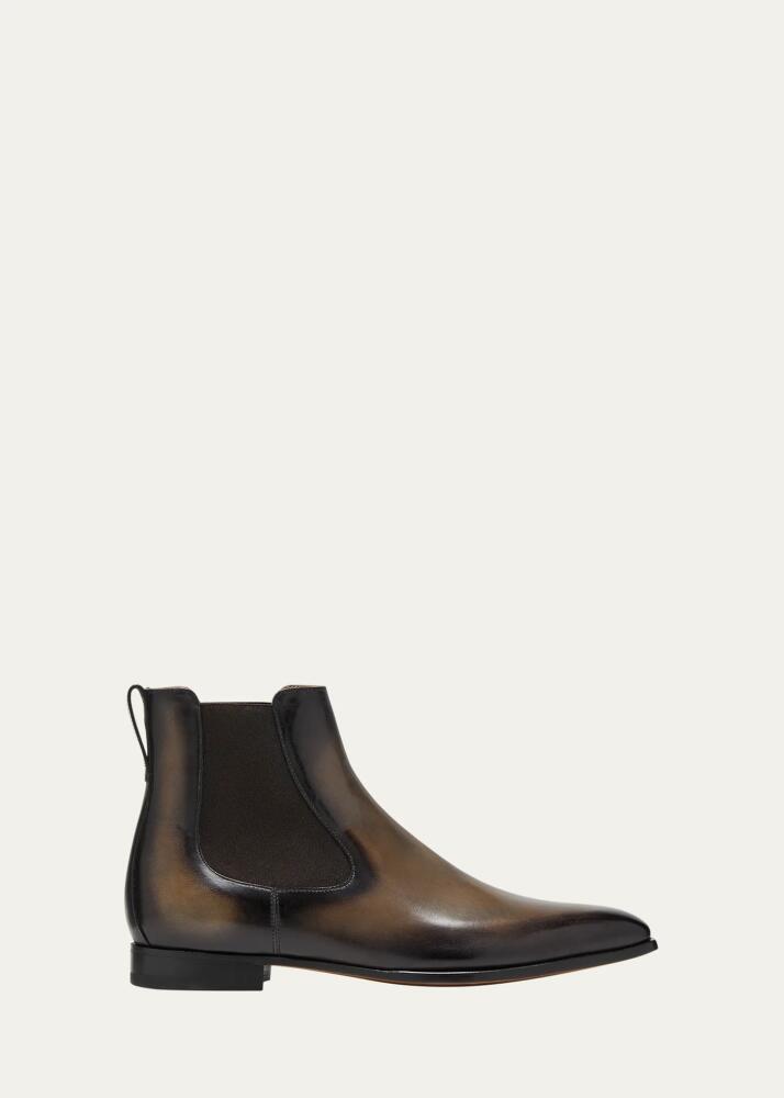 Berluti Demesure Calfskin Chelsea Ankle Boots Cover