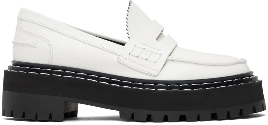 Proenza Schouler Off-White Lug Sole Platform Loafers Cover