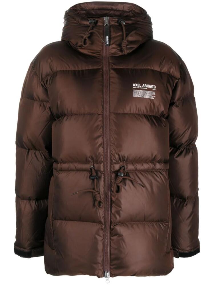 Axel Arigato Rhode Down Jacket - Brown Cover