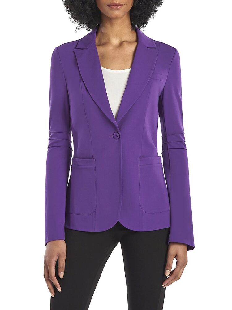 Capsule 121 Women's Galaxies The Lear Blazer - Purple Cover