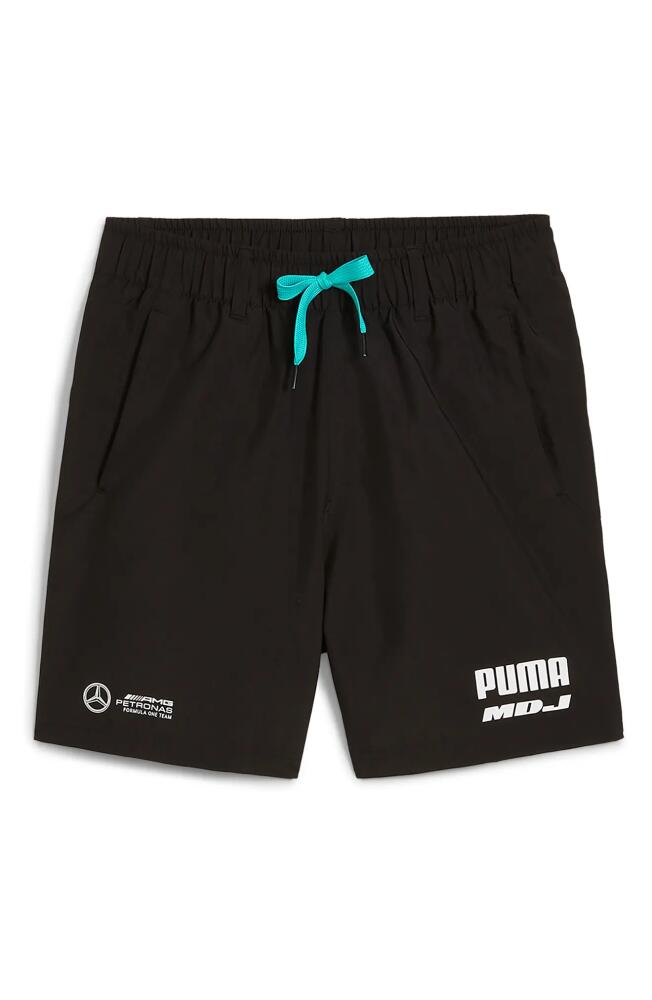 PUMA Mad Dog Jones x Mercedes-AMG F1 Woven Shorts in Puma Black Cover