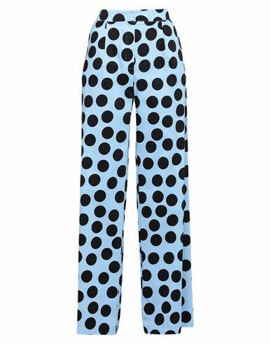 Be Blumarine Woman Pants Sky blue Cotton, Elastane Cover