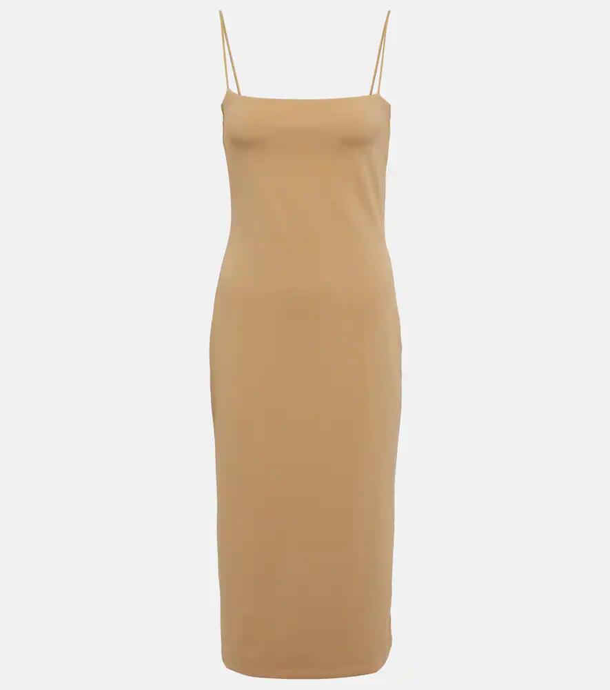 The Row Haku bodycon jersey midi dress Cover