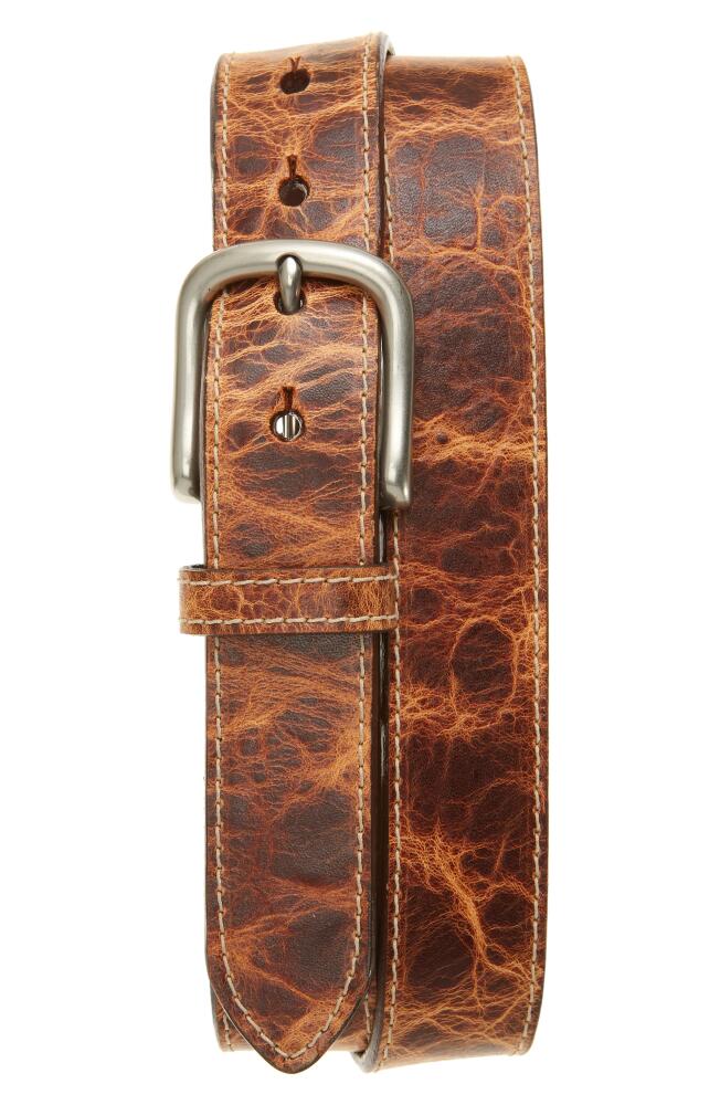 Torino Italian Leather Belt in Cognac Cover