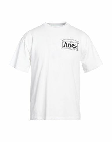 Aries Man T-shirt White Cotton Cover