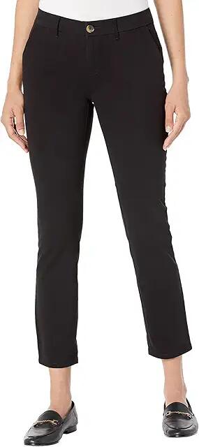 Tommy Hilfiger Hampton Chino Pants (Black) Women's Casual Pants Cover