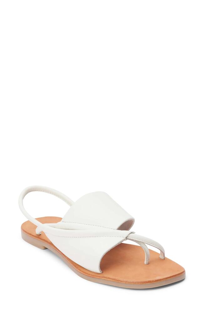 Matisse Shayla Asymmetric Slingback Sandal in White Cover