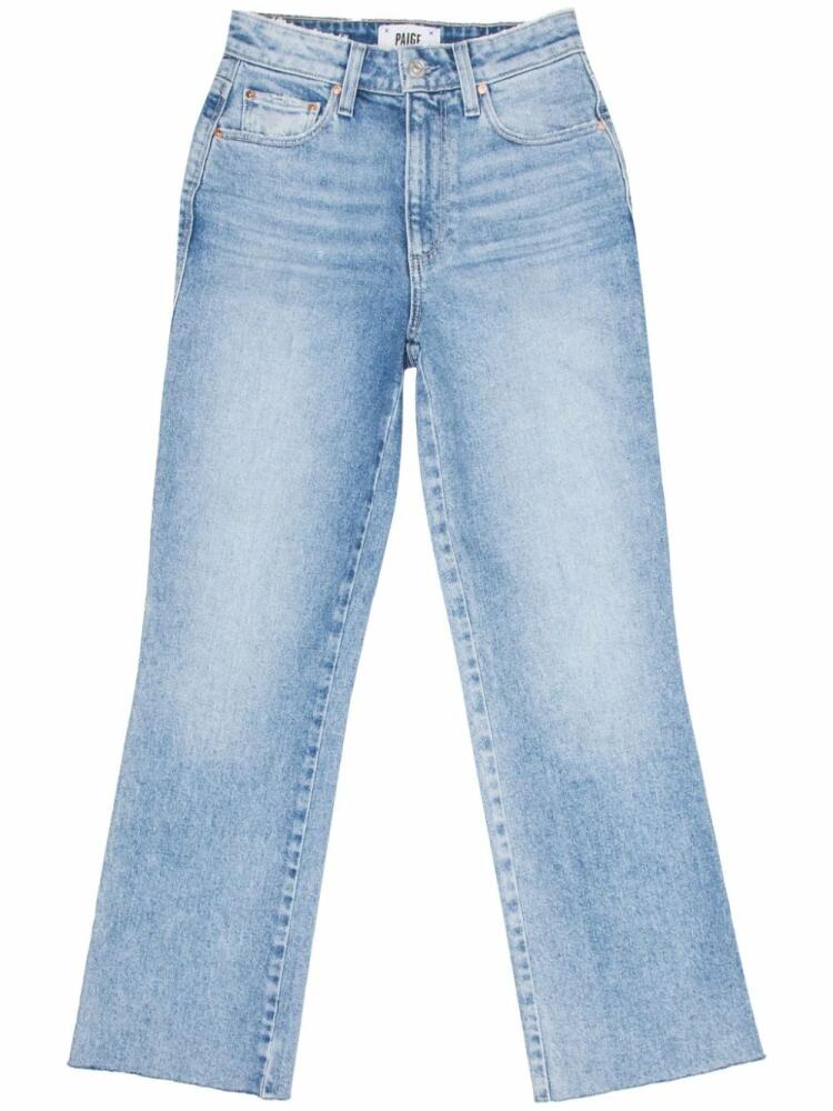 PAIGE Courtney straight-leg jeans - Blue Cover