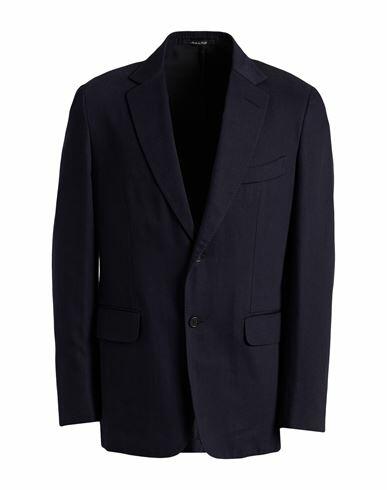 Dunhill Man Blazer Navy blue Cotton Cover