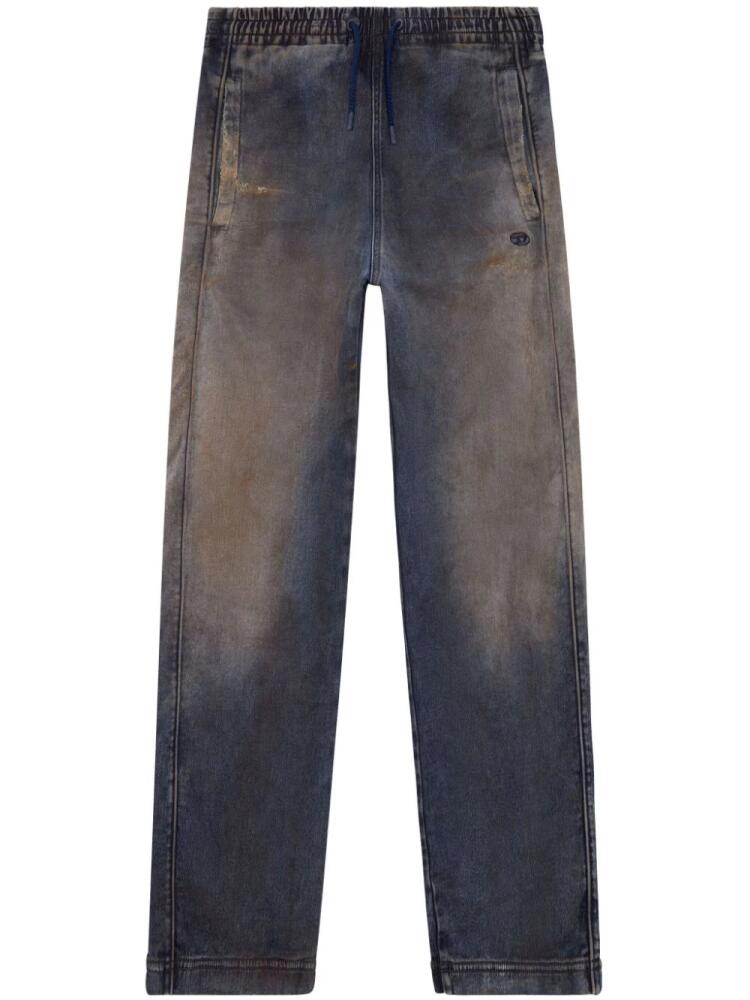 Diesel D-Martians denim track pants - Blue Cover