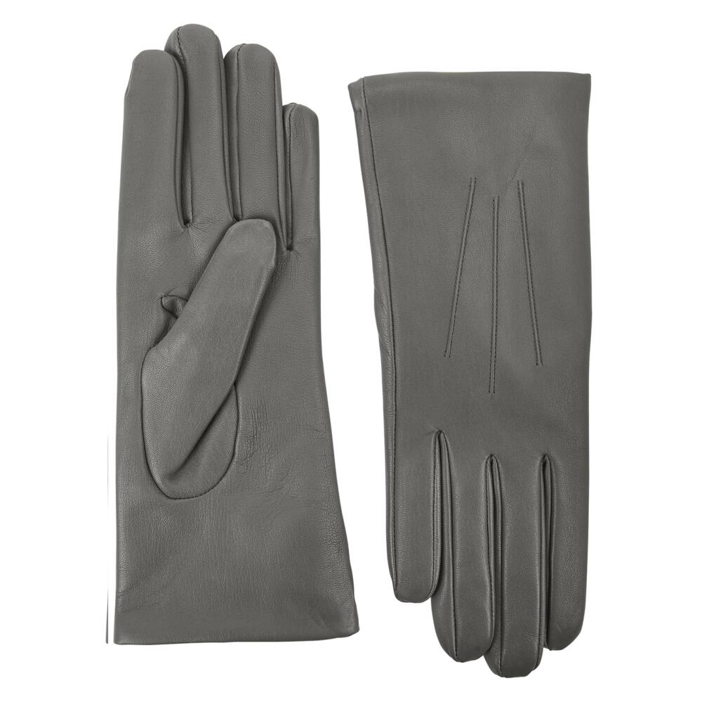 Dents Isabelle Leather Gloves - Grey Cover