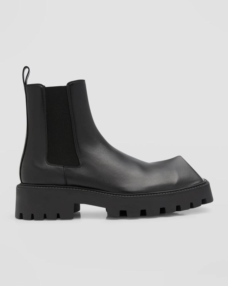 Balenciaga Men's Rhino Platform Chelsea Boots Cover