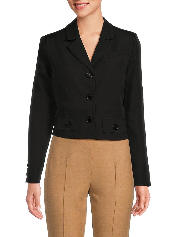 Walter Baker Women's Javi Cropped Blazer - Black Cover