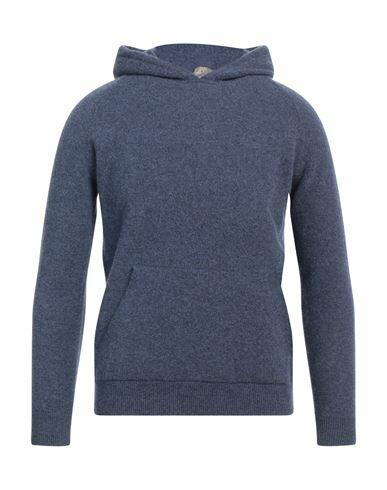 H953 Man Sweater Navy blue Wool, Polyamide, Elastane Cover