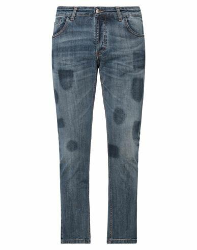 Entre Amis Man Jeans Blue Cotton, Elastane Cover