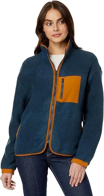 Toad&Co Campo Fleece Jacket (Midnight) Women's Clothing Cover