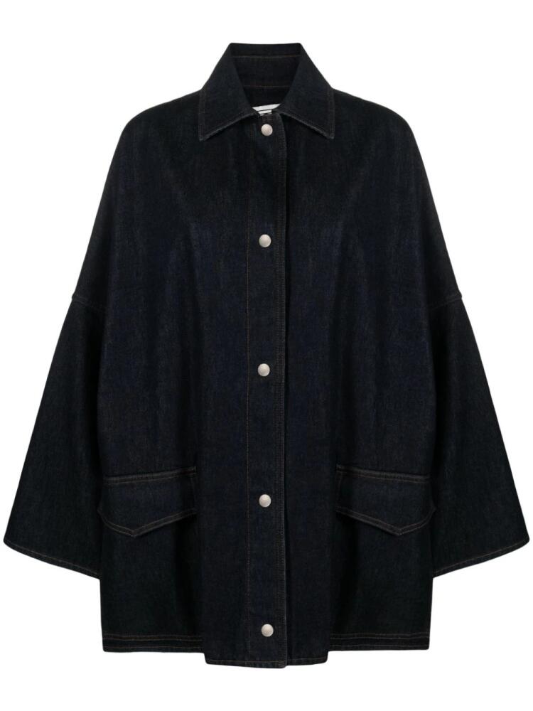 TOTEME denim overshirt jacket - Blue Cover