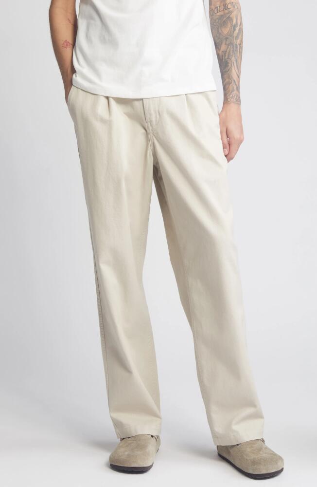 Saturdays NYC George Elastic Waist Pants in Pumice Stone Cover