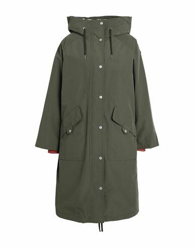 Barbour Woman Coat Military green Recycled polyamide Cover