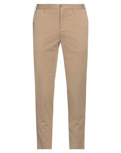 Incotex Man Pants Light brown Cotton, Elastane Cover